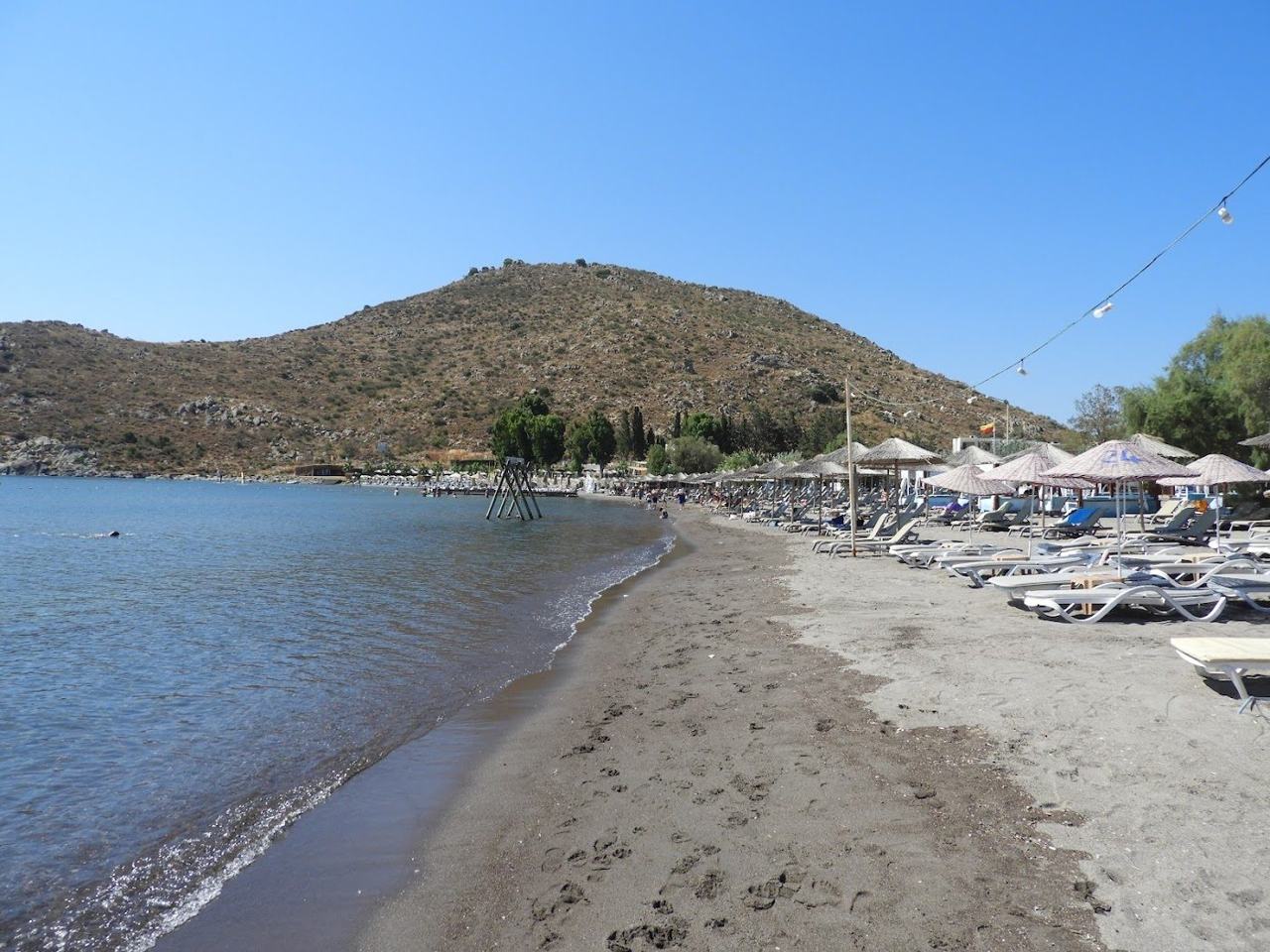 Shallow turquoise water at Akyarlar on the Bodrum peninsula