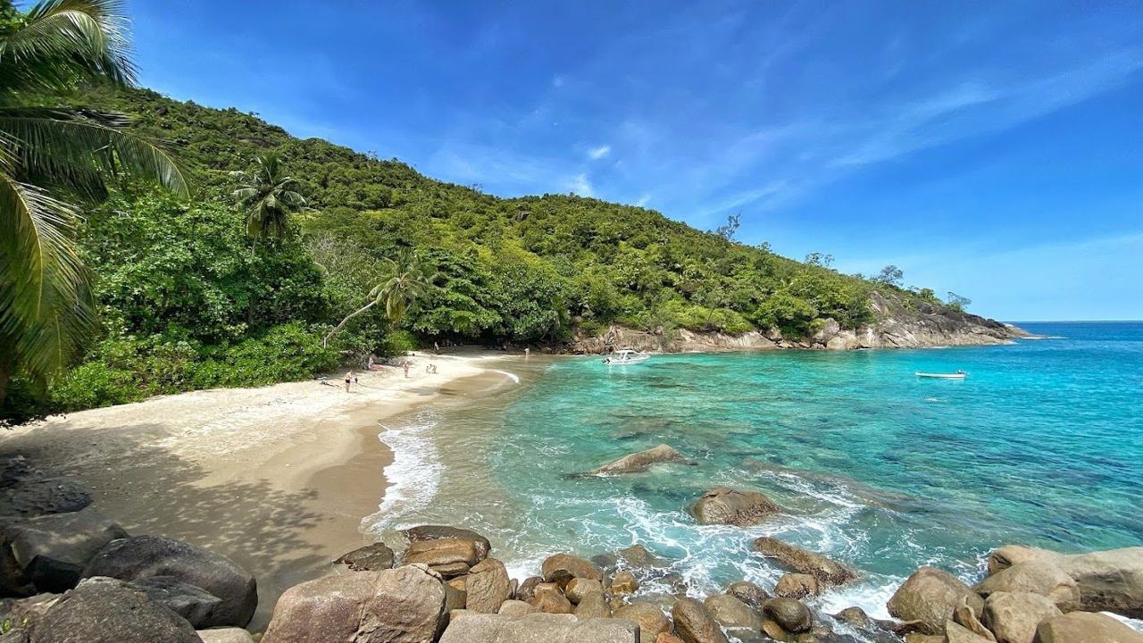 Granite coast trail leading to Anse Major from Bel Ombre on north west Mahe