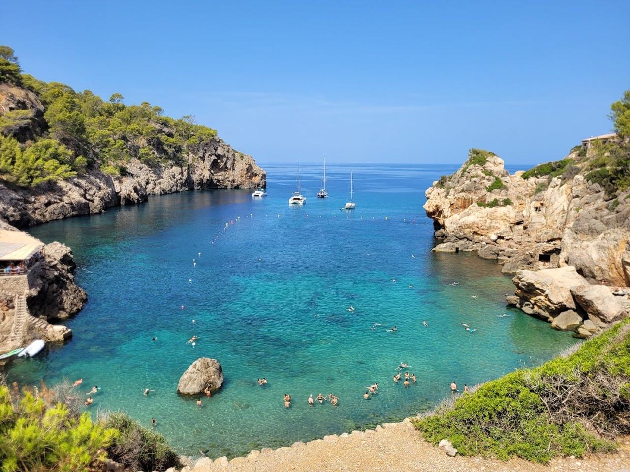 Cala Deia in Mallorca Spain