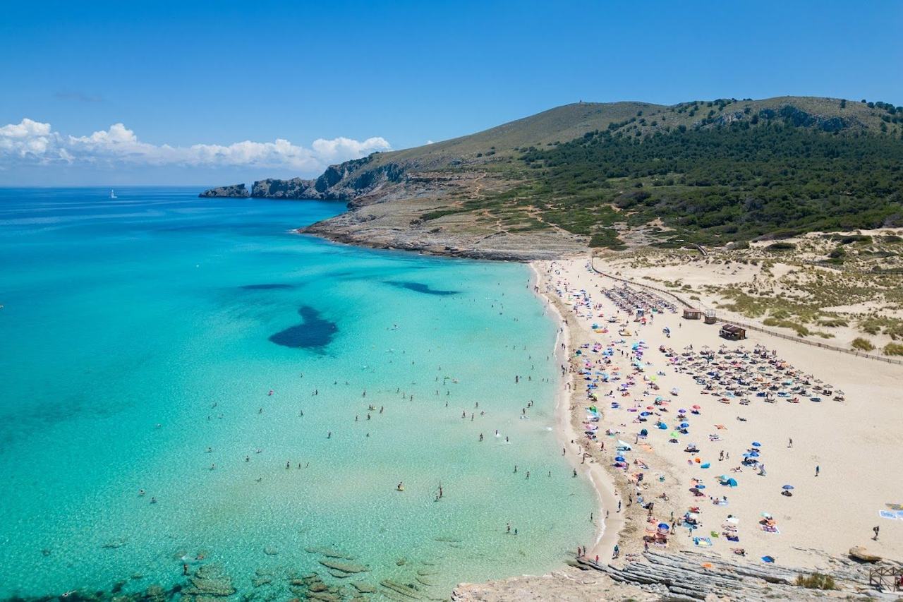 Cala Mesquida in Mallorca Spain