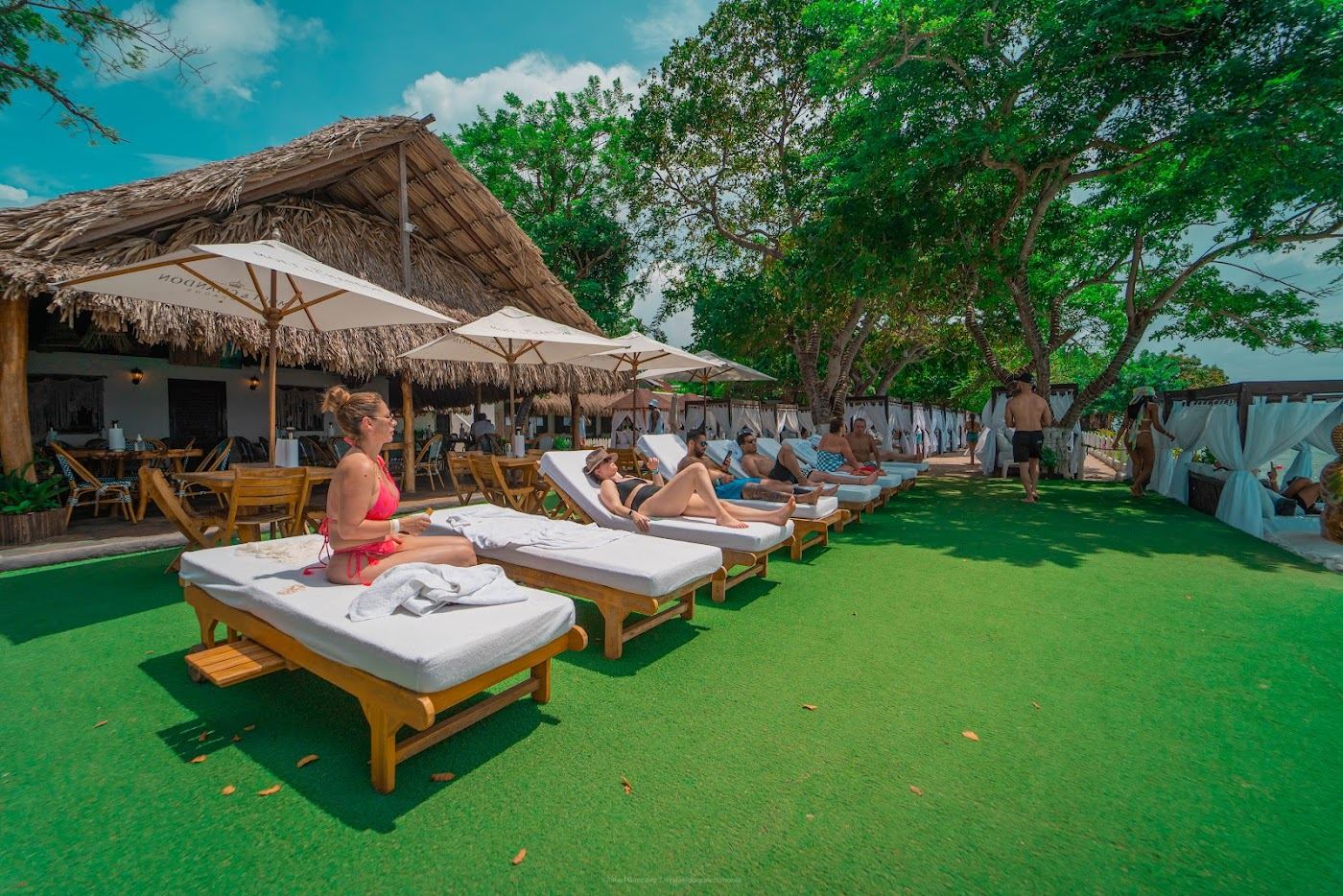 Cartagena beach clubs at Beach Clubs