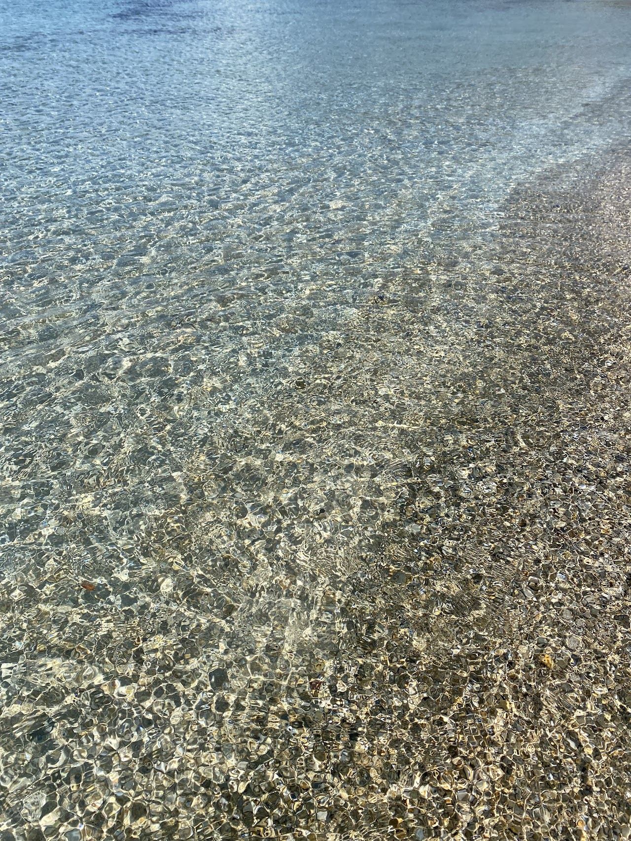 Wild open sand and turquoise shallows at Pirlanta on the southwest tip of the Cesme peninsula