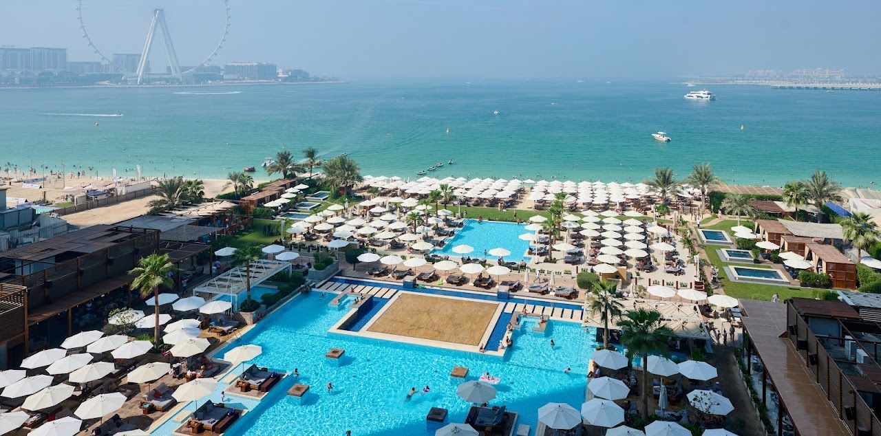 Azure Beach at JBR, Dubai