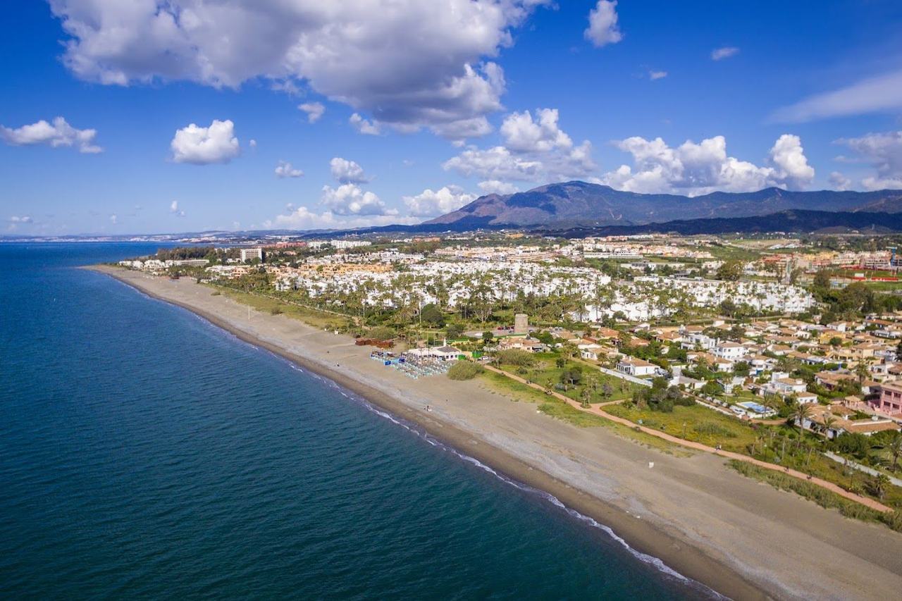 El Saladillo beach and dunes between Estepona and Marbella