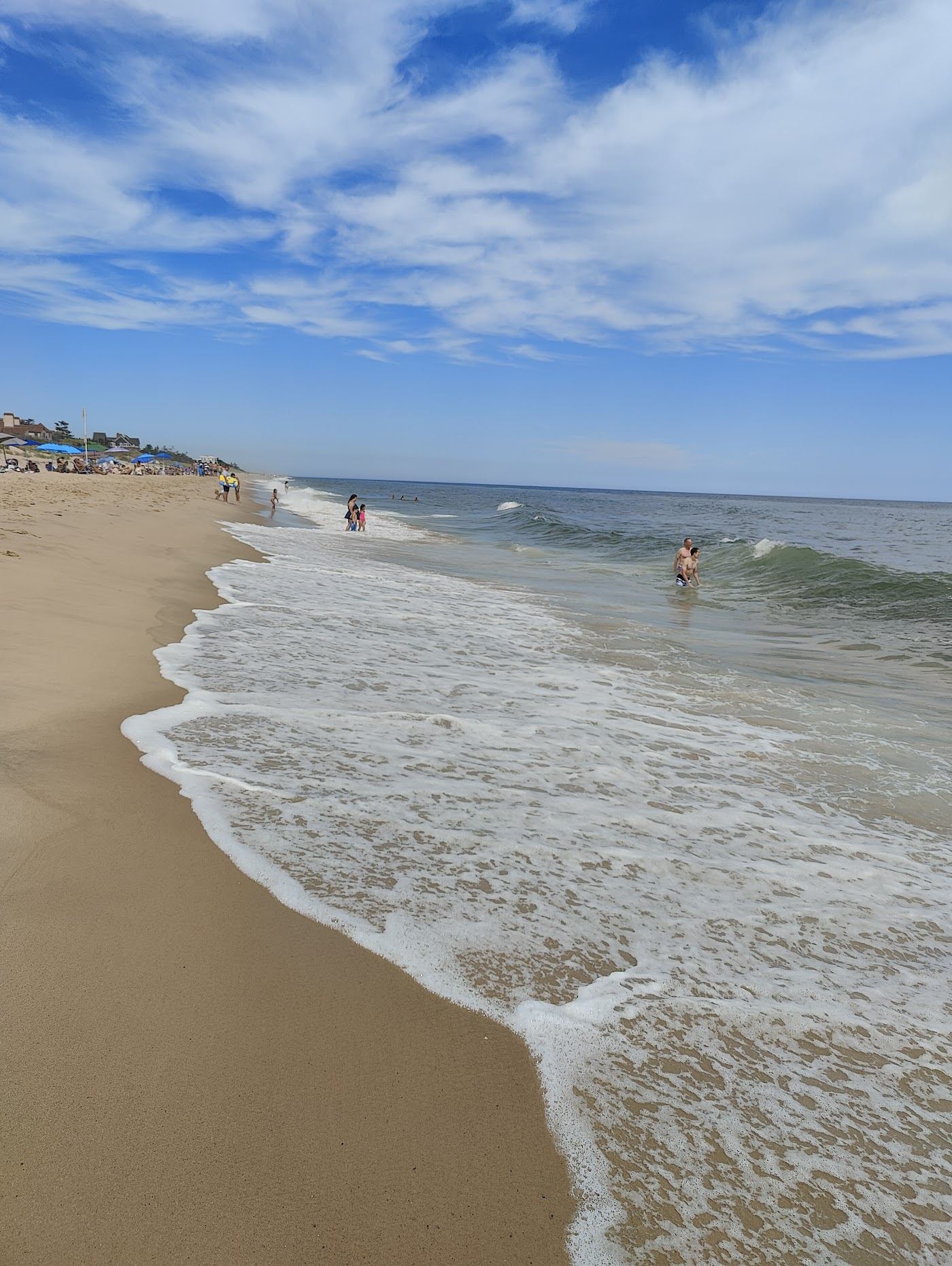The dunes and ocean at Georgica Beach in East Hampton