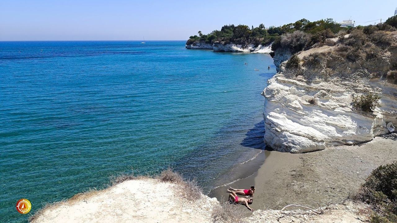 Governors Beach beach on the coast of Cyprus