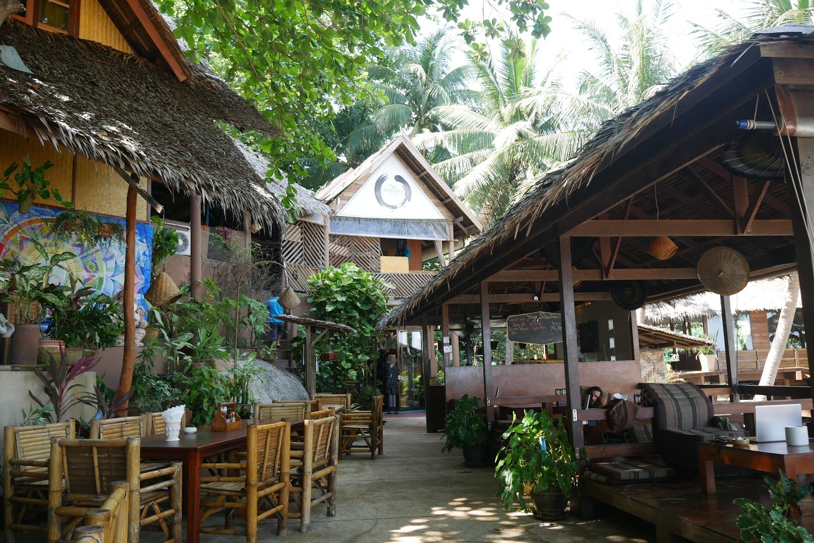 The quiet boat access cove at Haad Yuan on the east coast of Koh Phangan