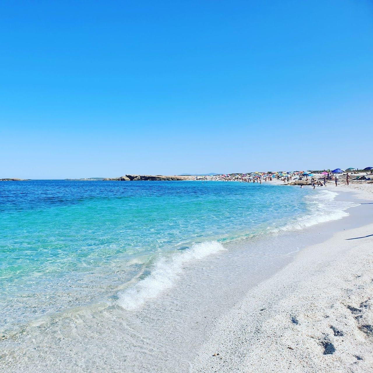 Is Arutas quartz grain beach on the Sinis peninsula near Cabras Sardinia