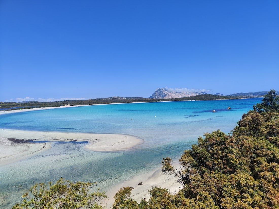 Lu Impostu in San Teodoro, Sardinia with clear water and sand