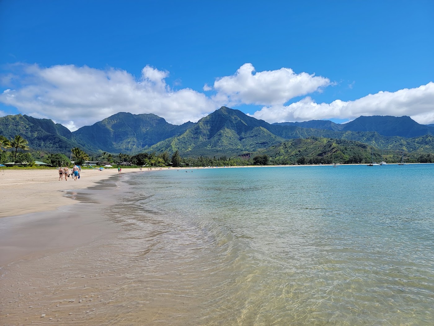 Hanalei Bay on Kauai used for the when to go guide on Beaches for Kings