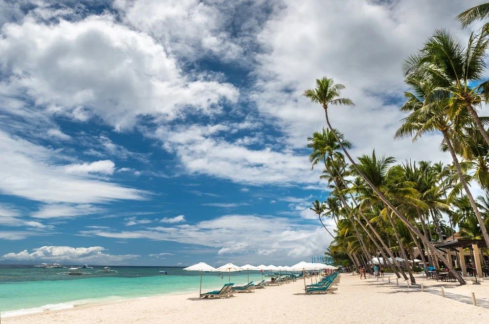 Alona Beach on Panglao, Bohol, Philippines