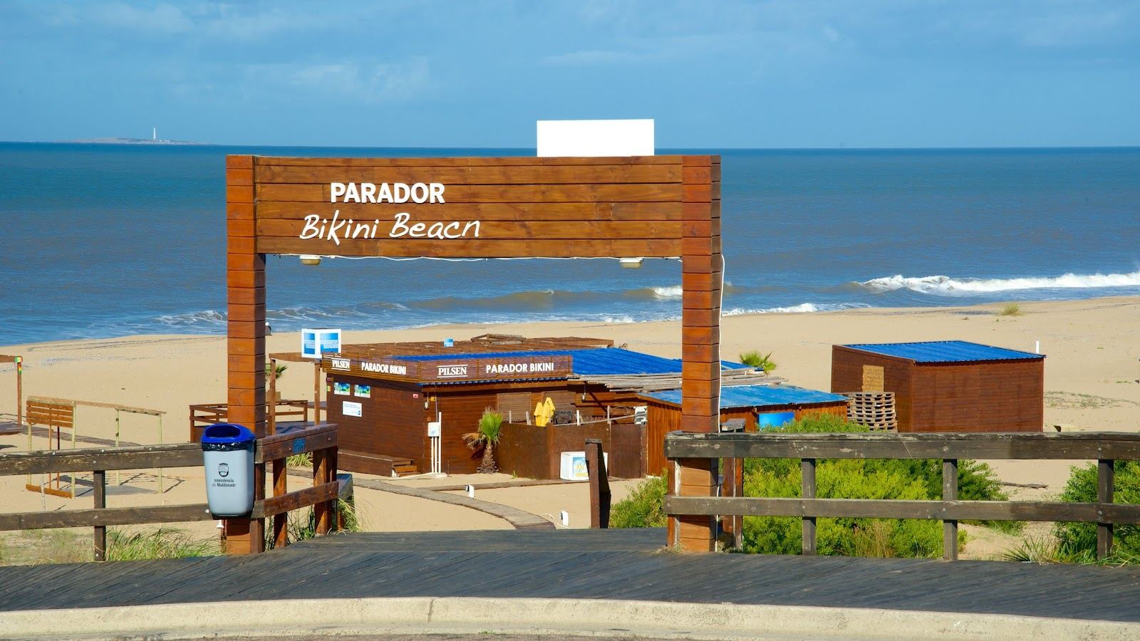 Playa Bikini La Barra Punta del Este social beach with clubs