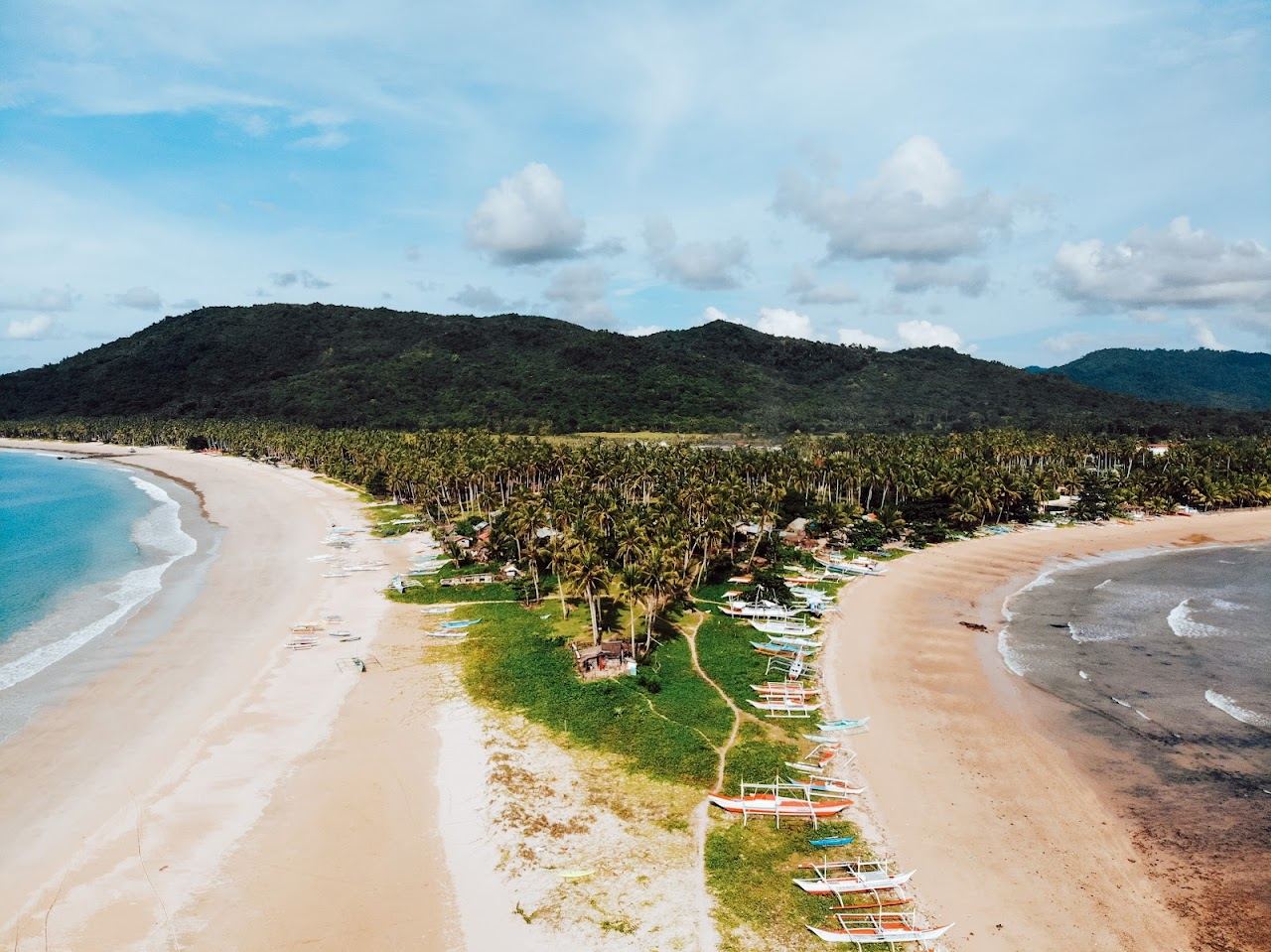 Nacpan Beach beach, El Nido, Palawan
