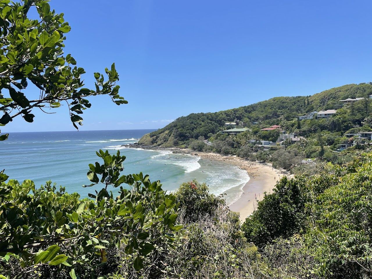 The lighthouse and surf beaches at Byron Bay on the New South Wales coast