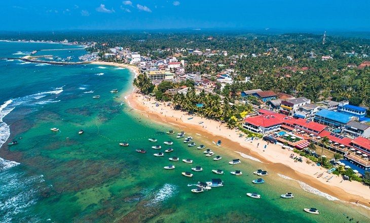 Hikkaduwa Beach, Sri Lanka