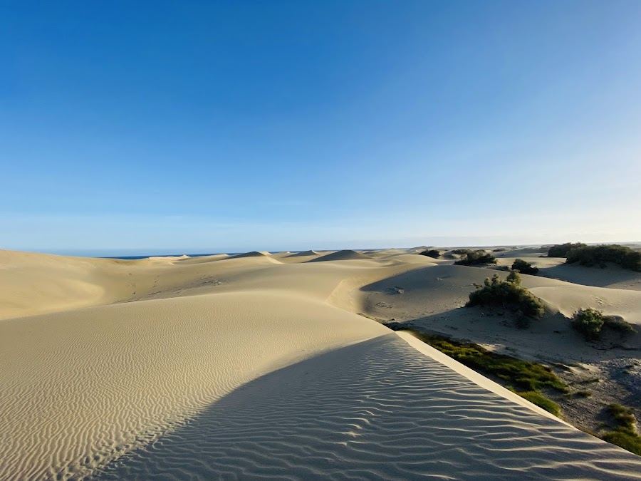 Maspalomas in Gran Canaria, Canary Islands with its clear water and sand