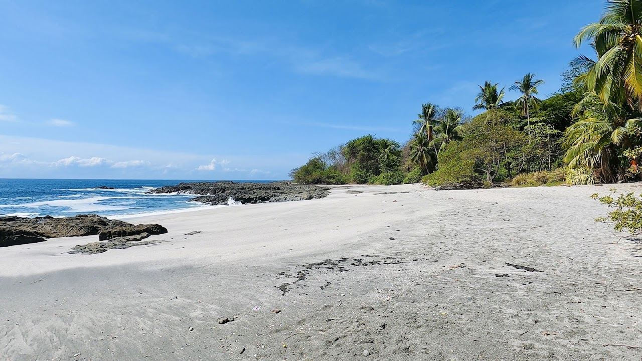 Clear calm water at a sheltered cove near Montezuma and Santa Teresa Costa Rica